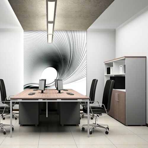 Papier peint intissé Abstractions Abstract fan : Taille - 200 x 154 cm