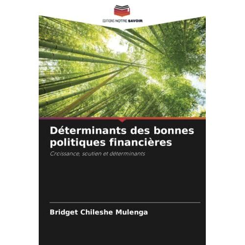 Déterminants Des Bonnes Politiques Financières