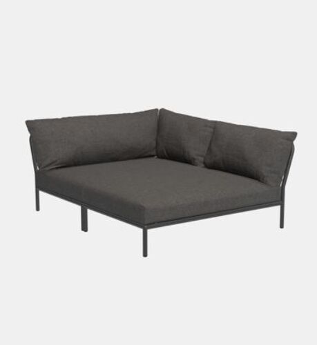 Canapé Level 2 Cozy - Basic-Gris Foncé - Droit