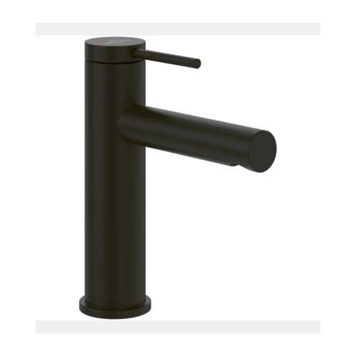 Mitigeur lavabo Loop & Friends sans tirette Noir mat