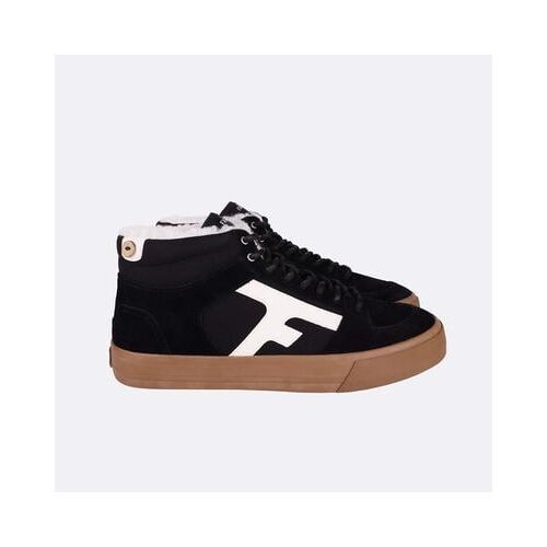 Faguo Tennis Suã¿de Et Coton Recyclã© Walnut Mid Noir