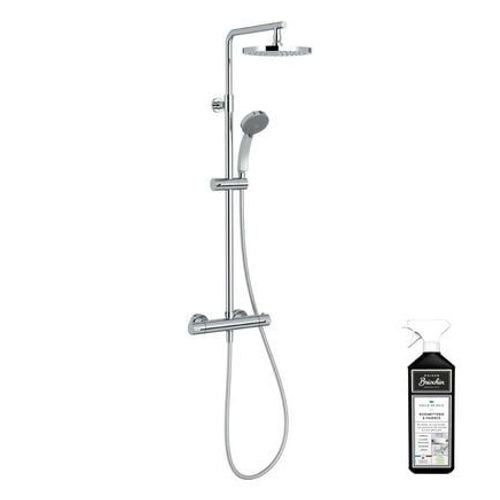 Jacob Delafon - Colonne de douche JACOB DELAFON Simone + nettoyant Briochin  - Rose