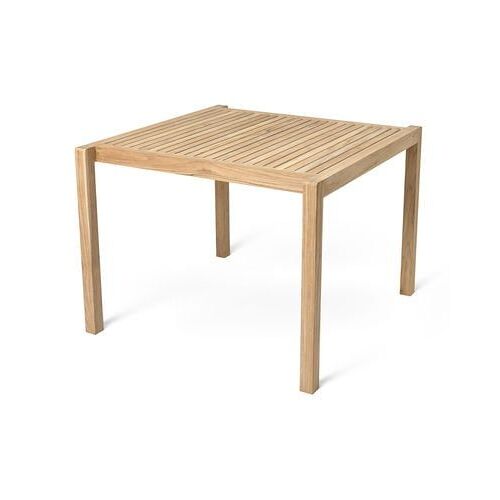 Carl Hansen - Table À Manger Extérieure Carrée Ah902 - Marron