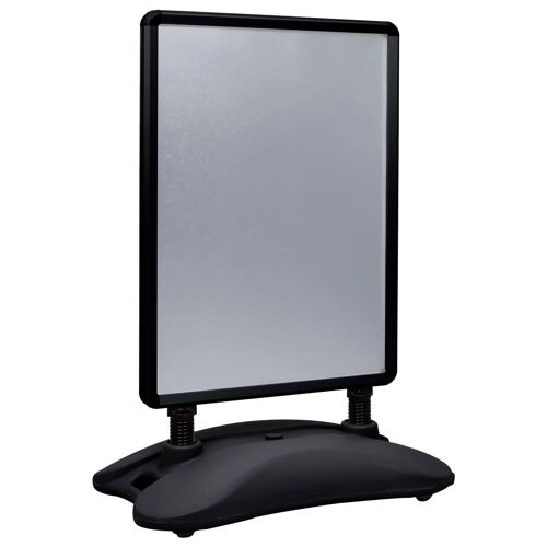 Vidaxl Support D'affiche A1 À Base D'eau Noir Alliage D'aluminium