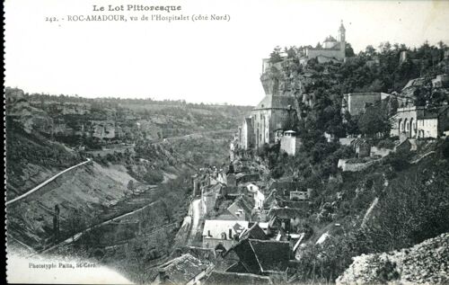 Carte Postale De Rocamadour (Lot) Vue De L' Hospitalet (Réf.242)