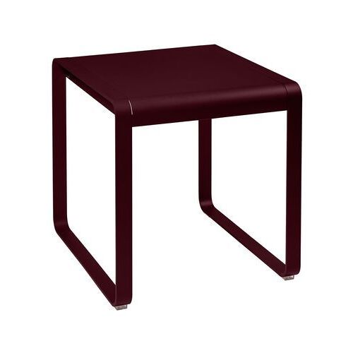 Fermob - Table BELLEVIE - B9 cerise noire - 74 x 80 cm - Rouge