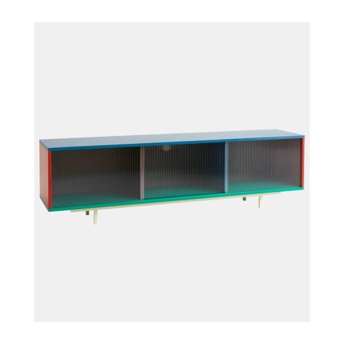 Hay - Armoire Colour L - mit Glastüren - Multicolore