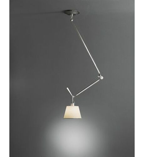 Artemide - Suspension Tolomeo Decentrata - Parchemin - Ø 24 - Beige