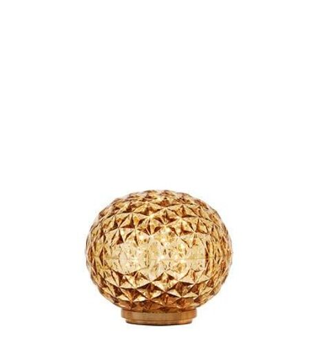 Lampe De Table Mini Planet - Ambre Jaune