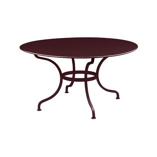 Fermob - Table Ronde Romane - B9 Cerise Noire - Ø 137 Cm - Rouge