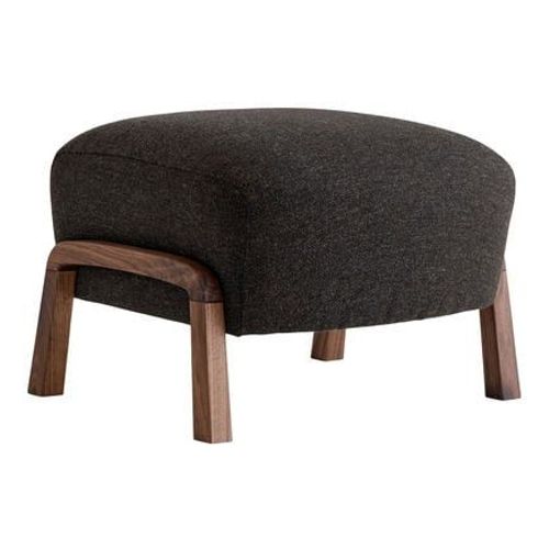 Andtradition - Pouf Wulff Atd3 - Hallingdal 376 - Noyer Huilé - Noir