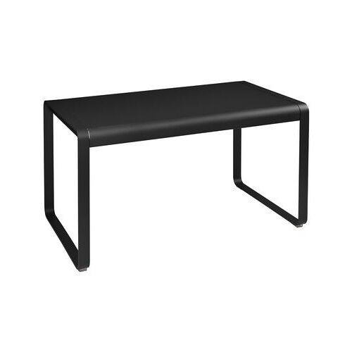 Fermob - Table BELLEVIE - 47 anthracite mat - 140 x 80 cm - Gris
