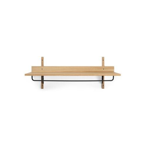 Ferm LIVING - Étagère Sector Rack - Chêne/laiton noir - Marron