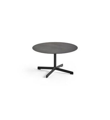 Hay - Table Neu low rond - carbone - Ø 70 cm - Gris