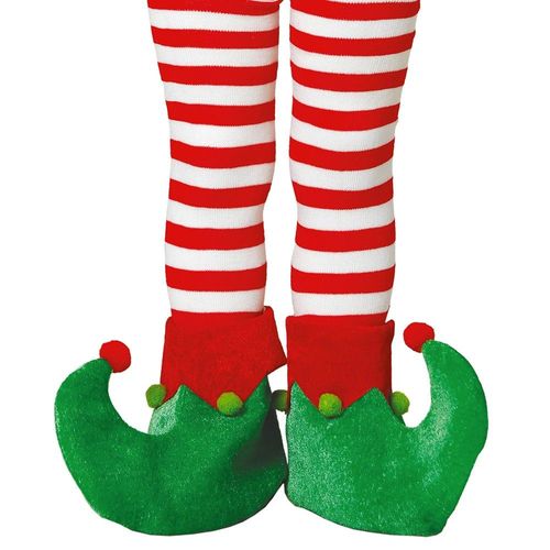 Chaussures Lutin Elfe Noël Pompons Enfant