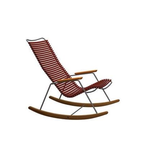 Chaise À Bascule Click Rocking - Poivron
