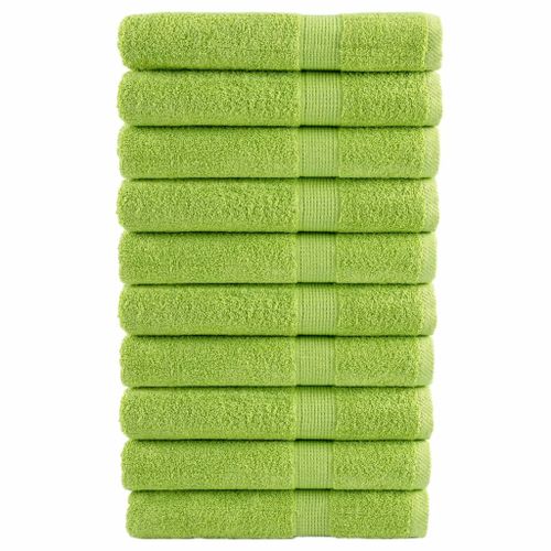 vidaXL Serviettes de sauna de qualité supérieure SOLUND 10pcs 600 g/m²