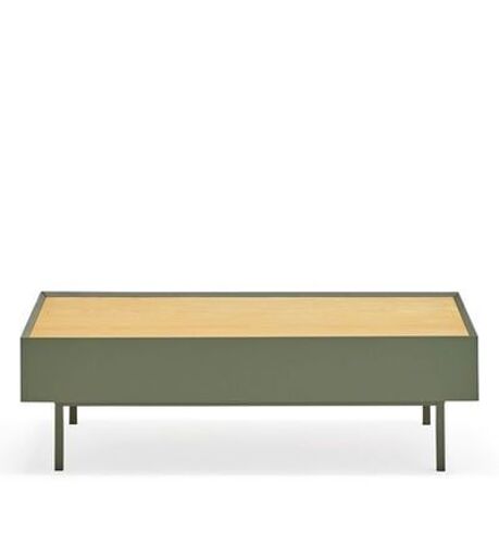 Teulat - Arista - Table basse en bois 110x60cm - Vert