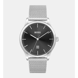 Boss - Montre Homme Reason Noir 1514066 - Argenté