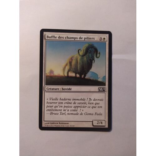 Pillarfield Ox // Buffle Des Champs De Piliers (Magic 2014)