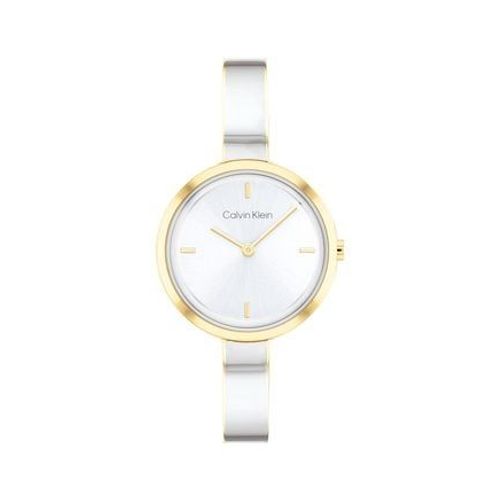 Calvin Klein - Montre Femme Beam Argentã© 25200189  - Jaune