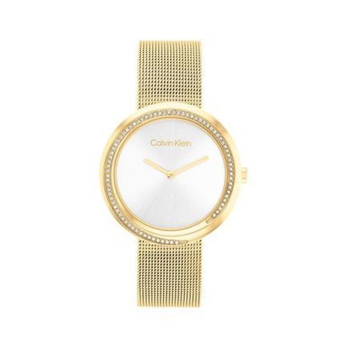 Calvin Klein - Montre Femme Twist Argentã© 25200150  - Jaune