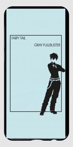 Coque honor 9 - fairy tail gray fullbuster - noir