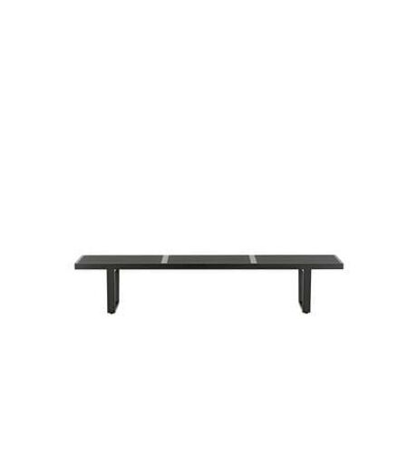 Vitra - Nelson Bench - frêne noir - Longueur (183cm) - Noir