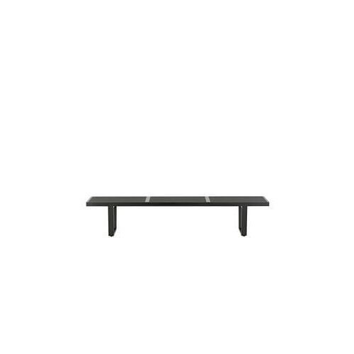 Vitra - Nelson Bench - frêne noir - Longueur (183cm) - Noir