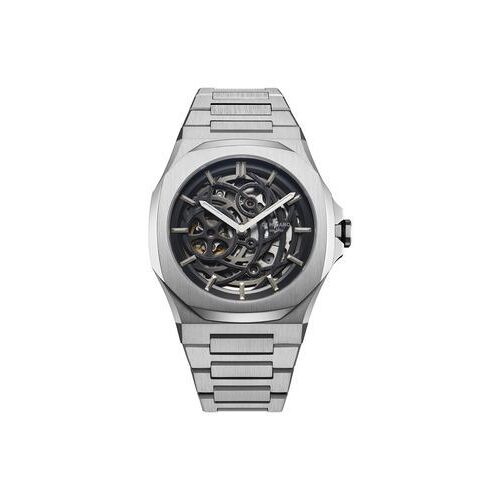 Montre Homme Skeleton Noir A-Skbj10