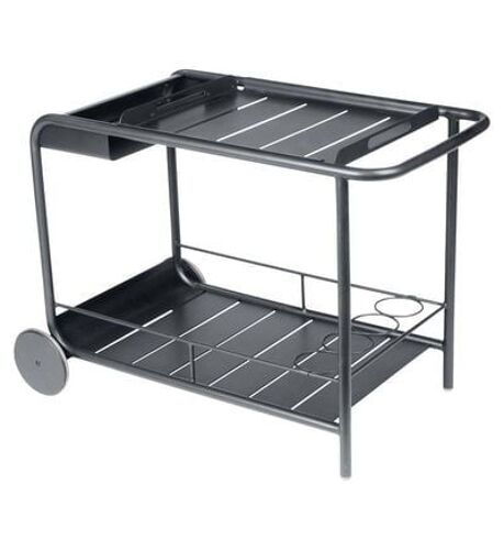 Fermob - Bar roulant LUXEMBOURG - 47 anthracite mat  - Gris
