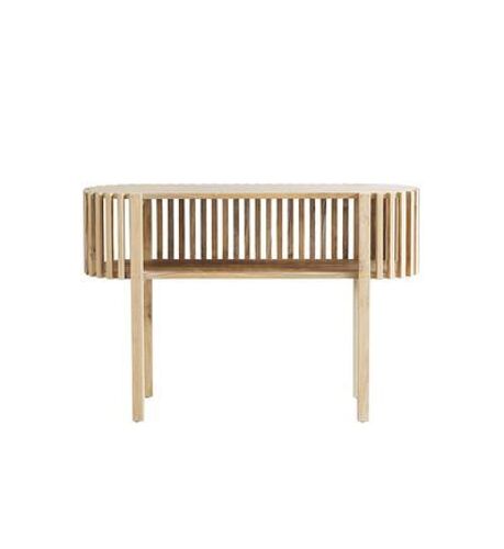 VICTORIA Console en bois teck massif 120 cm