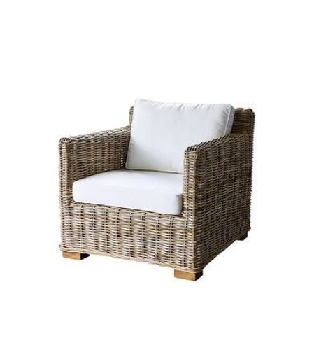Musa Fauteuil De Jardin En Kubu Naturel