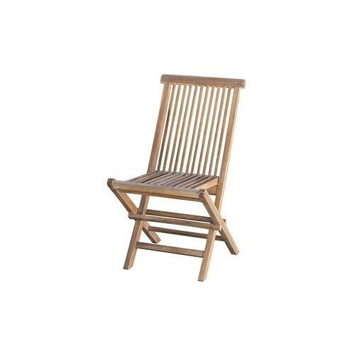 Bali Chaise De Jardin En Teck Huilé Massif Pliante
