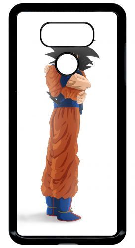 Coque lg g6 - dragon ball z prend soin de ta mere - noir