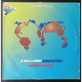 New Order - England - World In Motion + The B-Side - Maxi Single 45rpm/12" Uk Press (Import) 1990 Factory Fac.293 - Boutique Axonalix