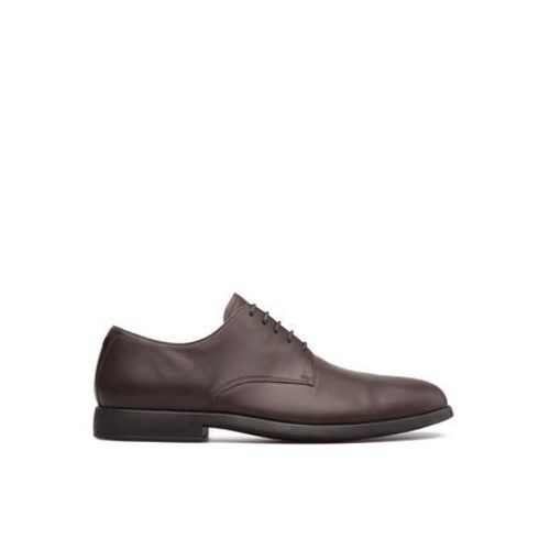 Camper Derbies Cuir Lacets Truman Marron