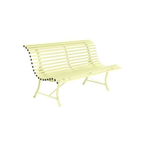 Fermob - Banc Louisiane - A6 Citron Givrã© - 200 X 80 X 72 Cm  - Jaune