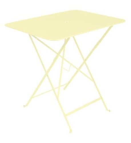 Fermob - Table BISTRO rectangulaire - A6 citron givrÃ© - 77 x 57 cm  - Jaune