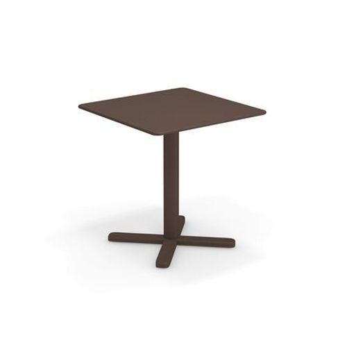 Emu - Table Carrã©E Darwin  - Marron Foncã© - 70 X 70 Cm  - Marron
