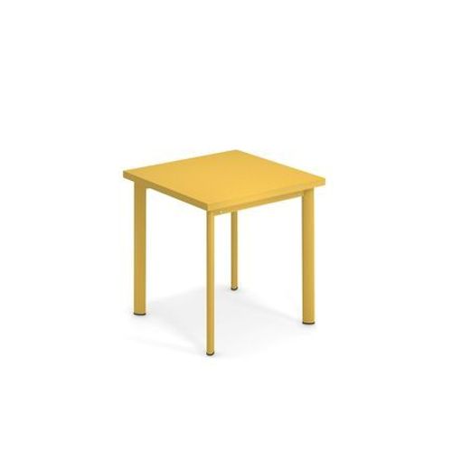 Emu - Table Star - Jaune Curry - 70 X 70 Cm  - Jaune