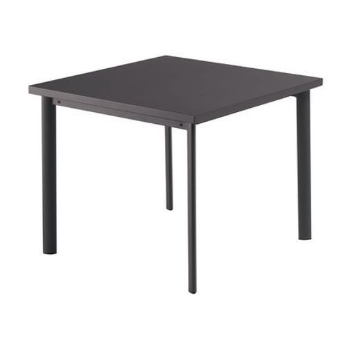 Emu - Table Star - Fer Ancien - 90 X 90 Cm  - Gris