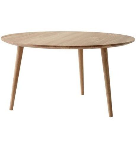 Table Basse In Between - Chêne Huilé - Ø90 X 48 Cm
