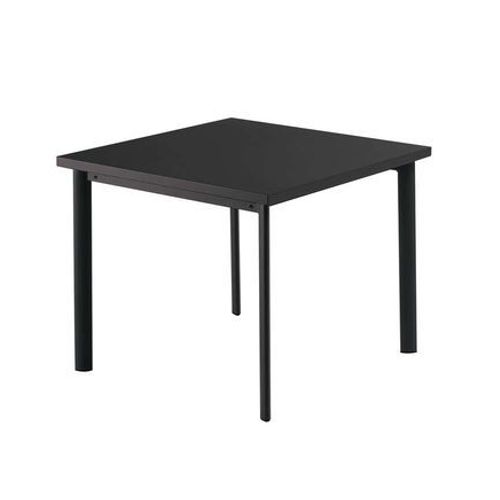 Emu - Table Star - Noir - 90 X 90 Cm  - Noir