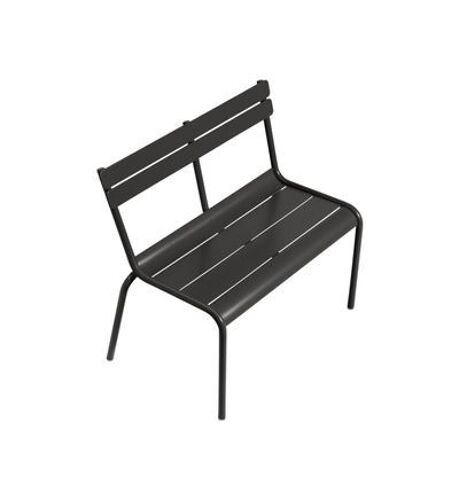 Fermob - Banc Enfant Luxembourg - 42 Rã©Glisse  - Noir