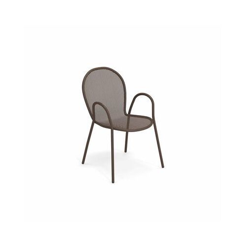 Chaise Avec Accoudoirs Ronda - Marron Foncé