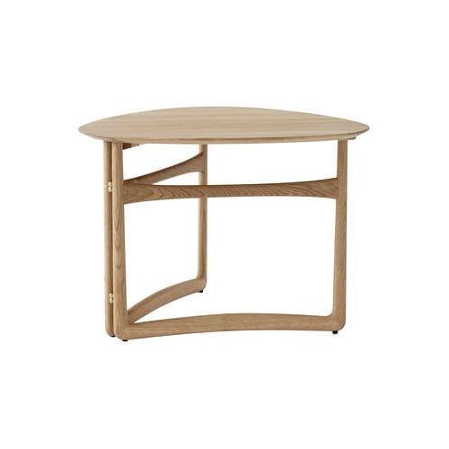 Table d'appoint Drop Leaf HM5 - Chêne, blanc huilé