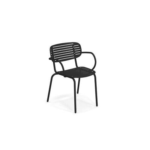 Chaise Avec Accoudoirs Mom - Noir
