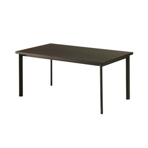 Emu - Table Star - Marron Foncé - 160 X 90 Cm - Marron