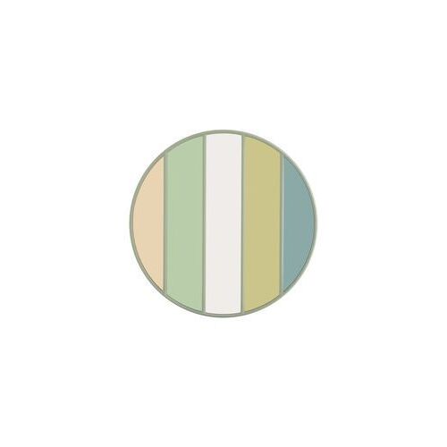 Miroir Vitrail rond - gris clair